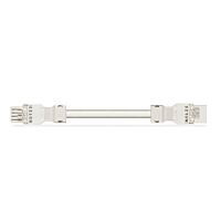 WAGO Kabel 891-8995/006-802 Konfekcionovaný propojovací Zásuvka–zástrčka, bílá
