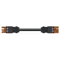 WAGO Kabel 771-9973/006-305 Konfekcionovaný propojovací Zásuvka–zástrčka, hnědá