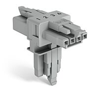 890-1733 1 x plug / 2 x socket 4-pole, p