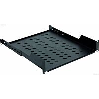 LEGRAND Police 1U 800mm, pevná, uchycení do 19" lišt ve 4 bodech