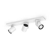 HUE Svítidlo ARGENTA Bluetooth  3x5,7W GU10 3x350lm IP20 bílá