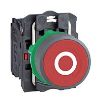 SCHNEIDER XB5AA4322C0 RU Ovládač stiskací  BI symb