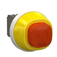 SCHNEIDER XB5AS84W3B5 Prosvětlený ovládač nouzovéh