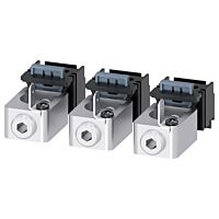 SIEMENS Svorka pro připojení vodičů s kruhovým průřezem s odbočka pro napětí pomocných vodičů 3 ks příslušenství k 3VA1 100/160