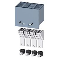 SIEMENS Svorka pro připojení vodičů s kruhovým průřezem 6 vedení 4 ks příslušenství k 3VA1 100/160