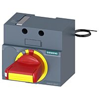 SIEMENS Čelní otočný pohon nouzové vypnutí IEC IP30/40 sada osvětlení 24V DC příslušenství k 3VA