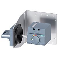 SIEMENS Otočný pohon pro montáž na boční stěnu Standard IEC IP65 s montážním úhelníkem sada osvětlení