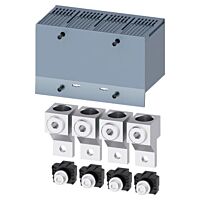 SIEMENS Svorka pro připojení vodičů s kruhovým průřezem velká 4 ks příslušenství k 3VA2 100/160/250