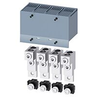 SIEMENS Svorka pro připojení vodičů s kruhovým průřezem 2 kabely 4 ks příslušenství k 3VA2 100/160/250