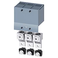 SIEMENS Svorka pro připojení vodičů s kruhovým průřezem velká s odbočka pro napětí pomocných vodičů 3 ks