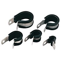 HELLERMANNTYTON Spona ALU15C-AL/CR-BK alu (100ks )