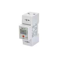 ELEMAN Elektroměr DDS-1Y RESET 80A, 2moduly, LCD, 1-fázový