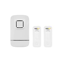 PANLUX Sada PIEZO BELL (1reproduktor+2tlačítko) do zásuvky