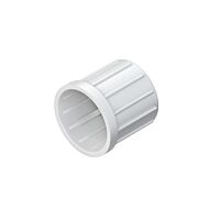 FINTECH Koncovka pro trubku, 32 mm, UV-stabilní, "-15°C" - "+ 60°C", s krátkým vnitřním lemem plast PE, barva černá