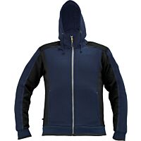 CERVA DAYBORO Mikina s kapucí velikost 4XL navy