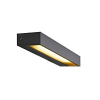 SLV Svítidlo LED PEMA® WL 7,7W 640lm 3000K nástěnné IP54 antracit
