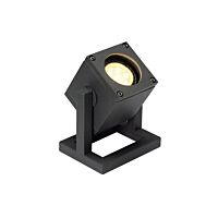 SLV Svítidlo CUBIX 1 25W GU10 QPAR51 lampa stojací 12,5cm P44 antracit