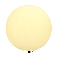 SLV Svítidlo ROTOBALL FLOOR 40 24W E27 lampa stojací Ø 50cm IP44 bílá