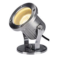 SLV Svítidlo NAUTILUS QPAR51 35W GU10 přisazené IP55 nerez