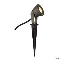 Podlahové svítidlo NAUTILUS SPIKE LED KOMPAKT, antracit, 230V, 3000K