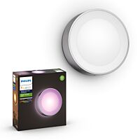 HUE Svítidlo LED DAYLO RGBW 15W 1200lm průměr 22cm IP44 nerez