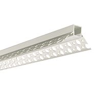 MCLED Profil AL 46x26mm, AR rohový pro sádrokarton, mléčný difuzor, komplet, 2m