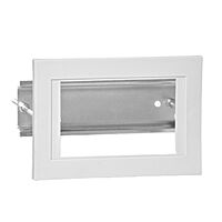 Panelový kryt na din lištu pro 4 moduly