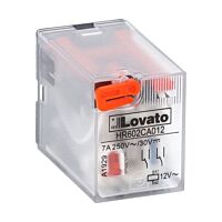 Průmyslové relé 2SC 7A 12VAC +LED