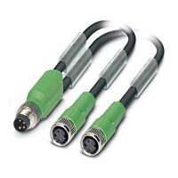 Kabel SAC-3P-M8Y/2X0,3-PUR/M 8FS