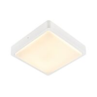 AINOS SQUARE Outdoor, nástěnné a stropní LED svítidlo, bílé, spínač CCT 3000/4000K