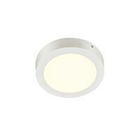 SENSER 18 CW, vnitřní LED nástěnné a stropní přisazené svítidlo kulaté bílé, 4000 K