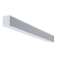 KANLUX Svítidlo LED ALIN 4LED 1240mm NT přisazené 220V T8 G13 mikroprismatický difuzor IP20 stříbrná