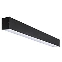 KANLUX Svítidlo LED ALIN 4LED 1540mm NT přisazené 220V T8 G13 mikroprismatický difuzor  IP20 černá