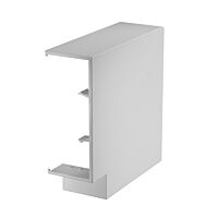 OBO BETTERMANN Plochý roh SIGNA BASE, 220x220x74, světle šedá Polykarbonát/Akrylnitrilbutadienstyrol, PC/ABS  typ BRK FW70170 lgr