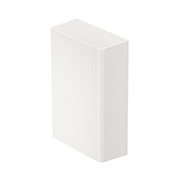 OBO BETTERMANN Koncový díl SIGNA BASE, 34x117x73, čistě bílá Polykarbonát/Akrylnitrilbutadienstyrol, PC/ABS  typ BRK ES70110 rws