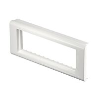 OBO BETTERMANN Nosič přístrojů PROFILA NF, 2nás., čistě bílá  typ PRO SUP 2M45