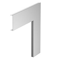 OBO BETTERMANN Horní díl SIGNA STYLE, 80x280x280, Hliník, Alu eloxováno typ BRA OT 80 FW EL
