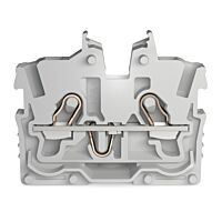 WAGO Svorka 2050-301 2vodičová průchozí Mini, s ovládacími otvory 1 mm², šedá