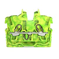WAGO Svorka 2050-307 2vodičová průchozí Mini, s ovládacími otvory 1 mm², zelenožlutá
