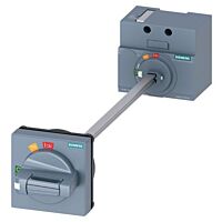 SIEMENS  Ruční pohon na dveře standardní provedení bez vyrovnávacího adaptéru pro 3VA10, 3VA11  typ 3VA9157-0FK61