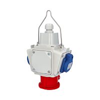 FAMATEL Kostka PowerBOX 1x16A , 2x230V závěsná