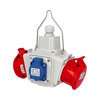 FAMATEL Kostka PowerBOX 2x16A , 2x230V závěsná