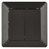 EMOS Přepínač sériový č.5 antracit