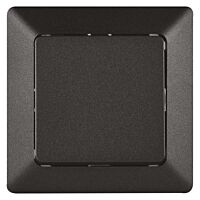 EMOS Přepínač křížový 7 antracit