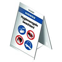 CIMCO Lepenkový stojan DODRŽUJ HYGIENU!