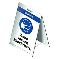 CIMCO Lepenkový stojan VSTUP POUZE S MASKOU!