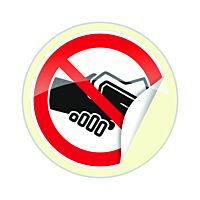 CIMCO Příkazová nálepka NEPODÁVEJ RUKU!