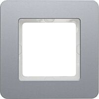 Rámeček, 1-násobný, Berker Q.7, Alu elox