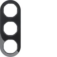 Rámeček 3-násobný, Serie R.classic, čern