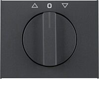 Centrální díl s knoflíkem pro otočný žal